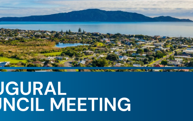 Kāpiti Coast District Council Inaugural Meeting