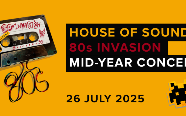 House of Sound 80’s Invasion Mid Year Show