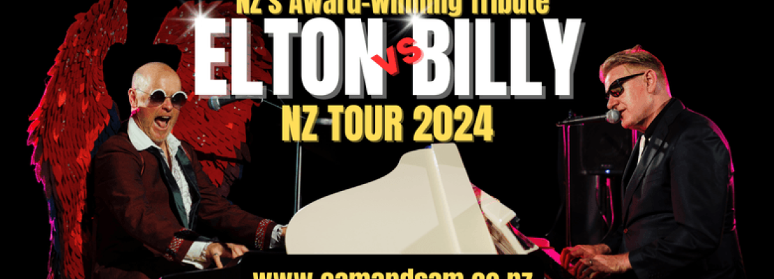 Elton John vs Billy Joel *NZ Tribute* Kāpiti 2024